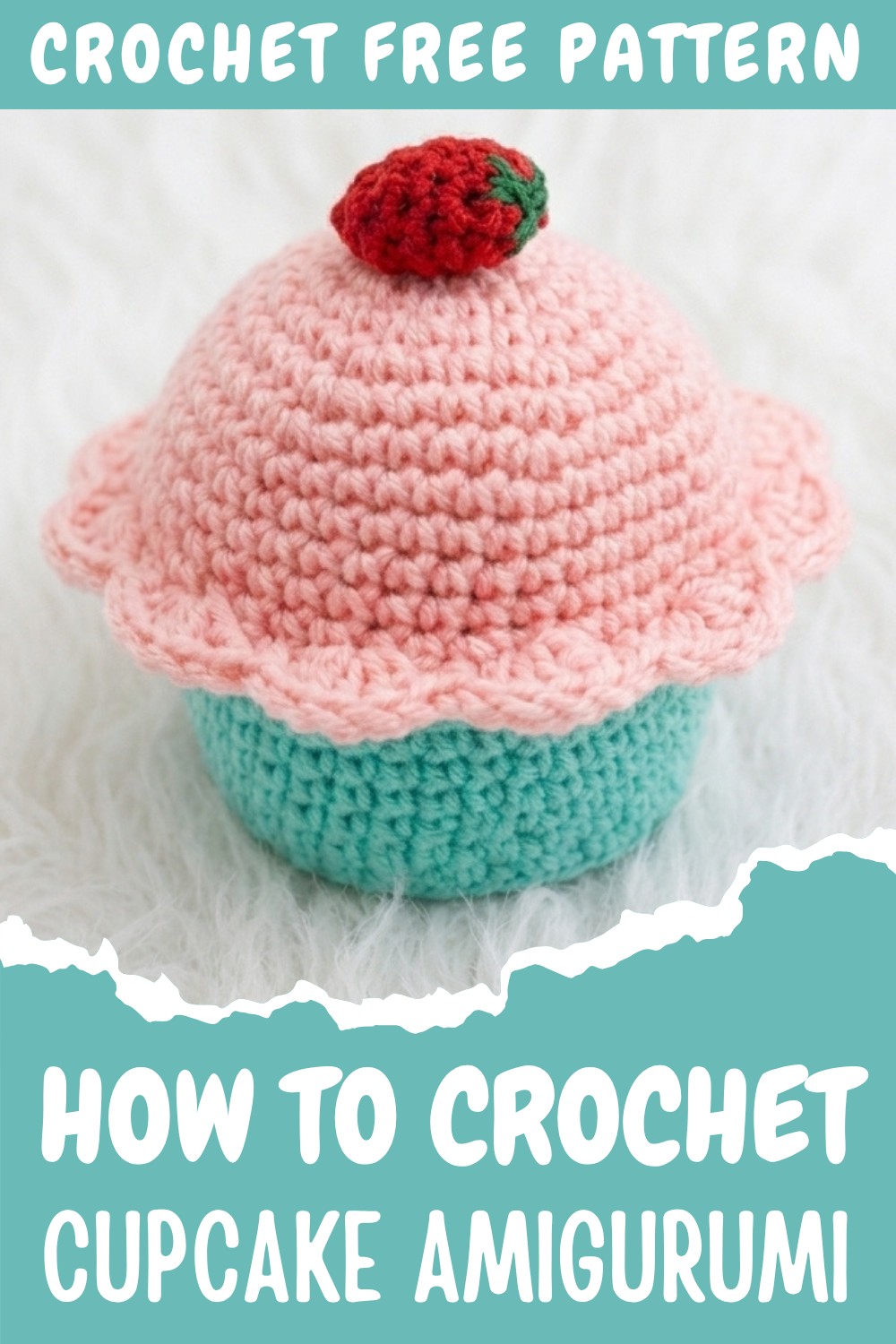 Crochet Cupcake Amigurumi Pattern