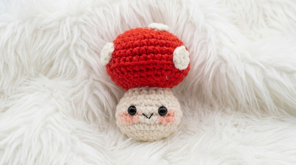 Crochet Cute Mushroom Pattern 4