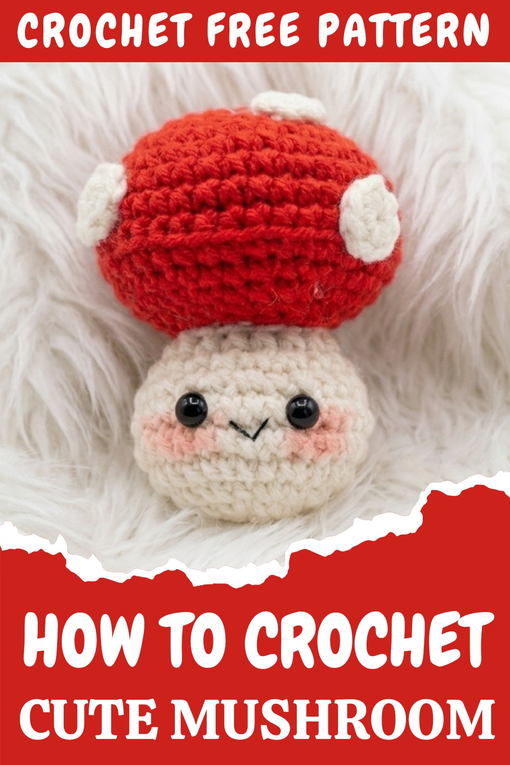 Crochet Cute Mushroom Pattern