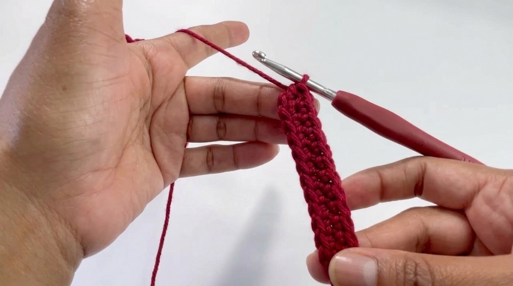 Crochet Drawstring Mini Pouch Pattern 1