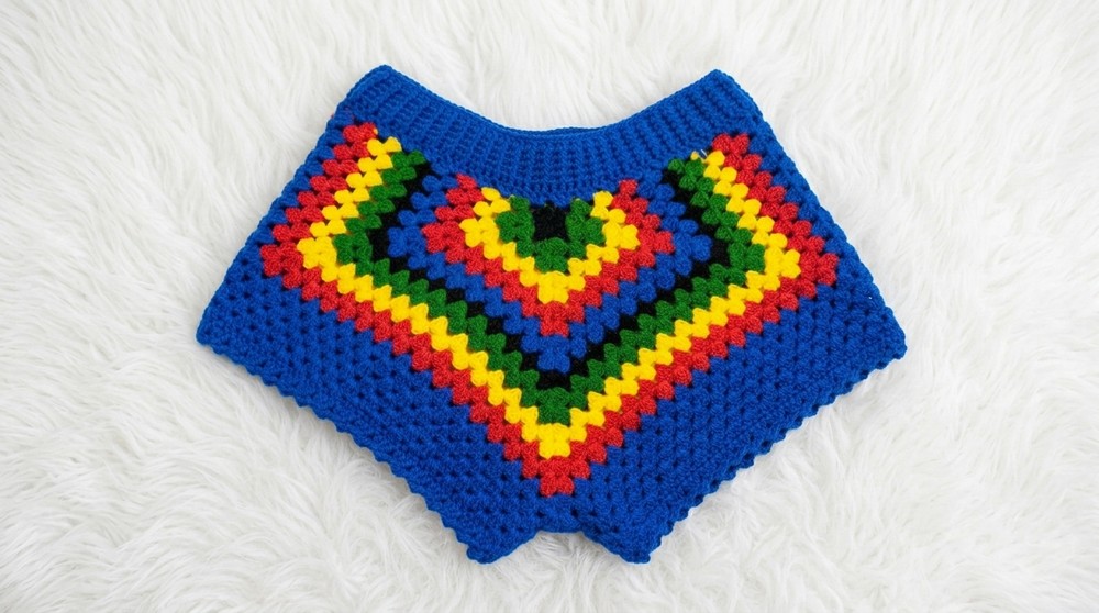 Crochet Granny Shorts Pattern 4