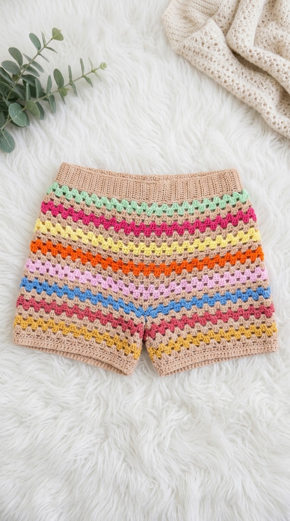 Crochet Granny Shorts Pattern 5