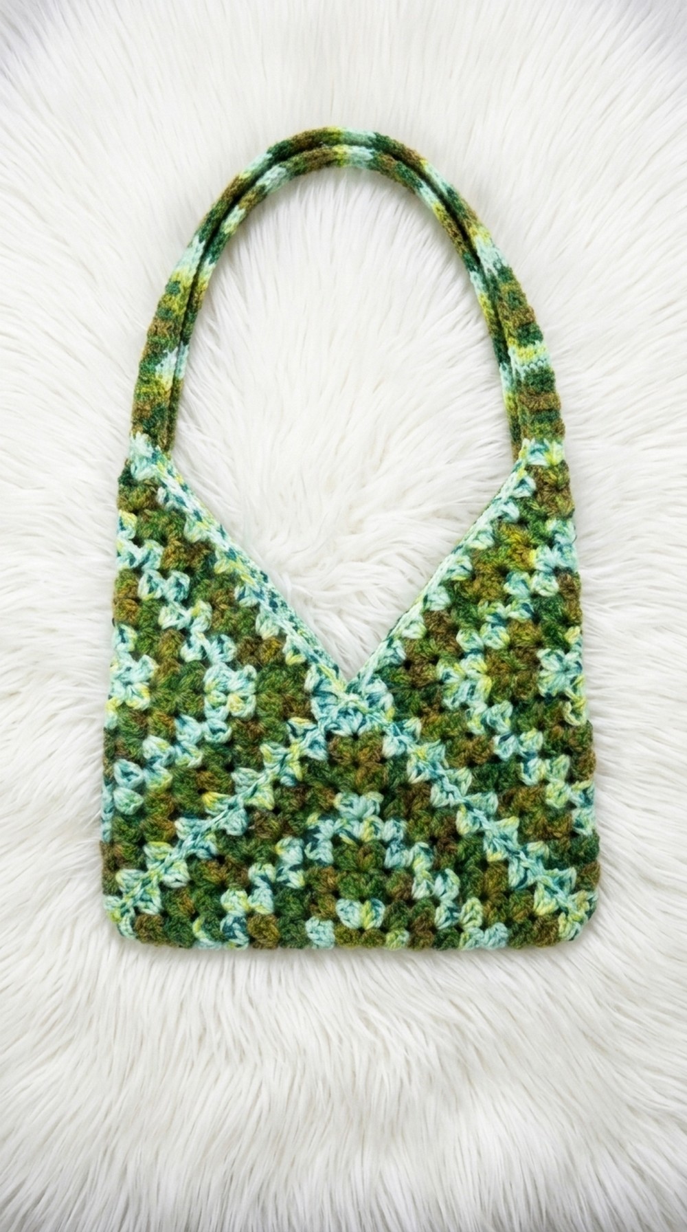 Crochet Granny Square Bag Pattern 5