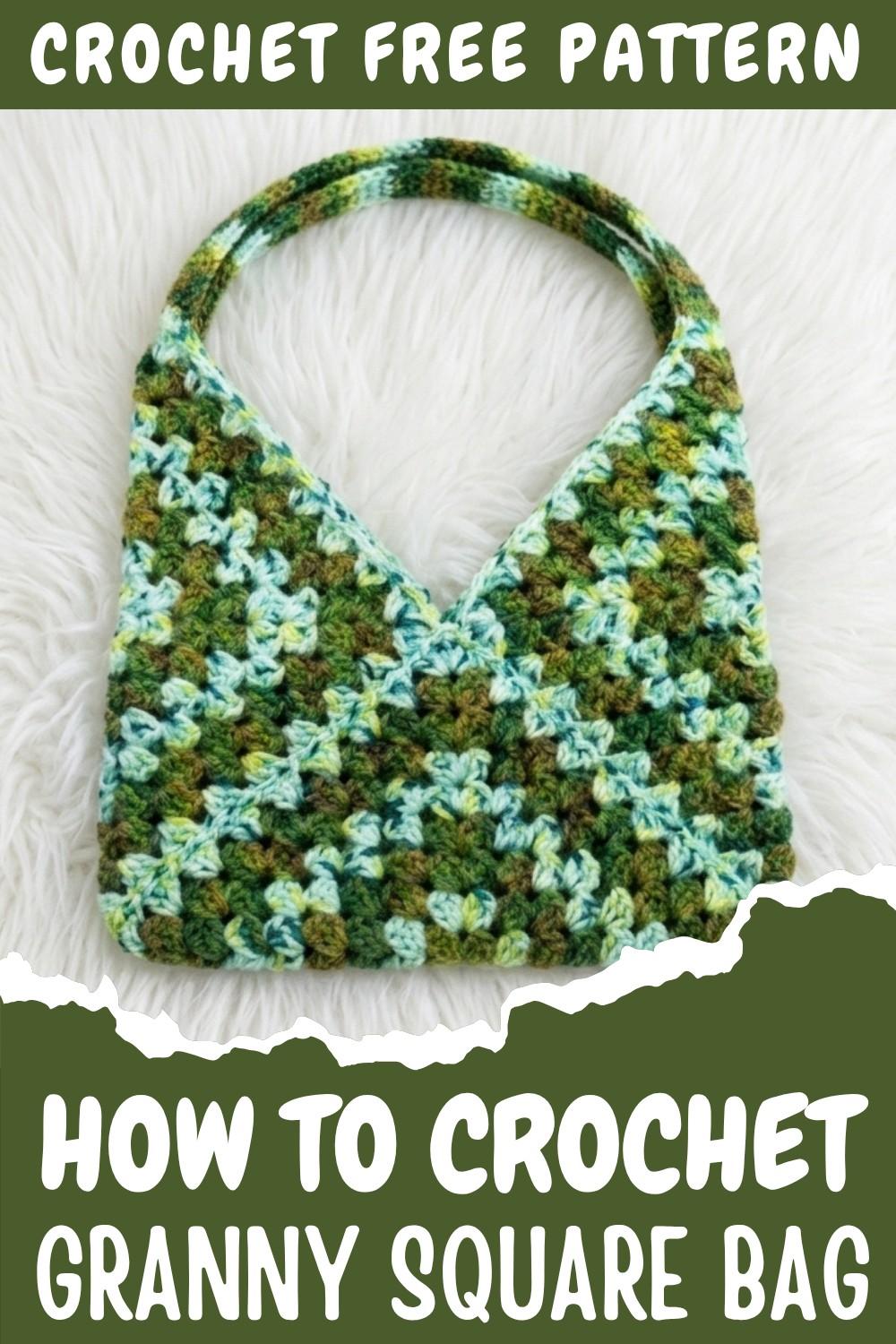 Crochet Granny Square Bag Pattern
