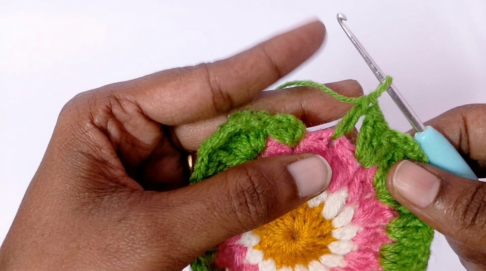Crochet Granny Square Pattern 3