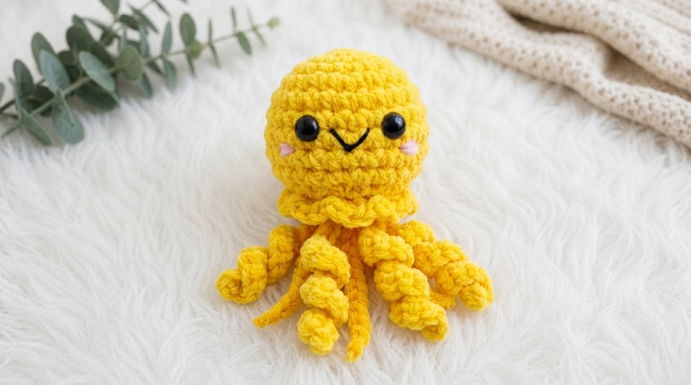 Crochet Jellyfish Amigurumi Pattern 4