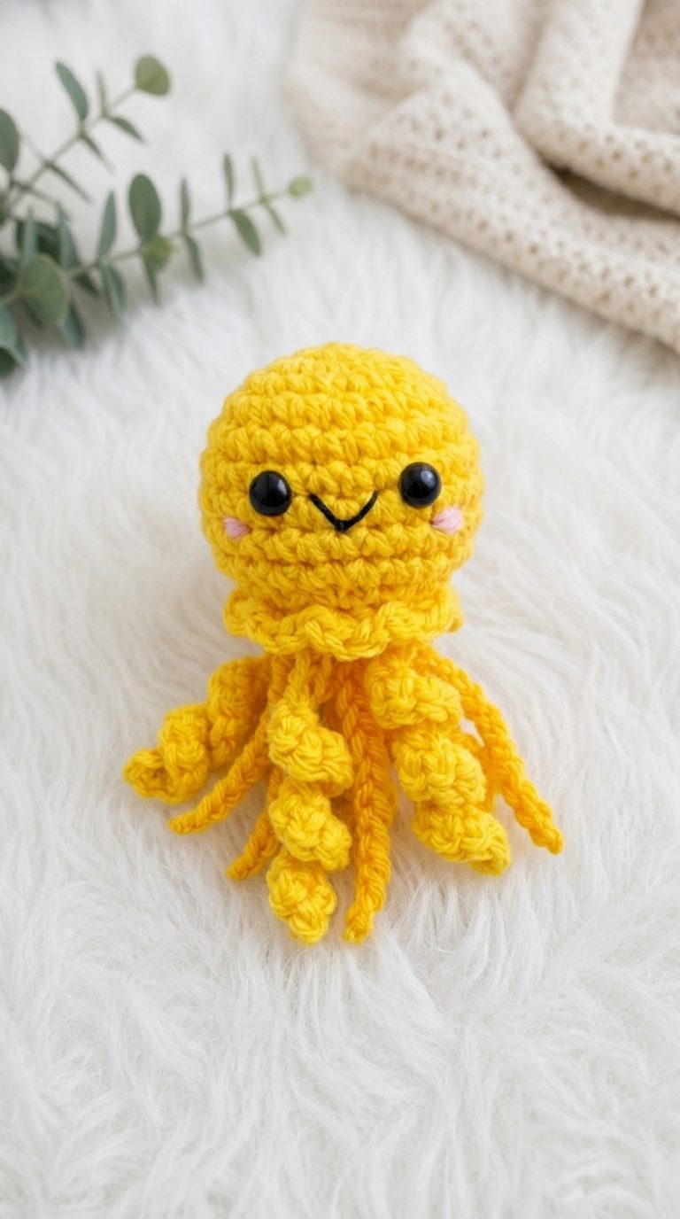 Crochet Jellyfish Amigurumi Pattern 5