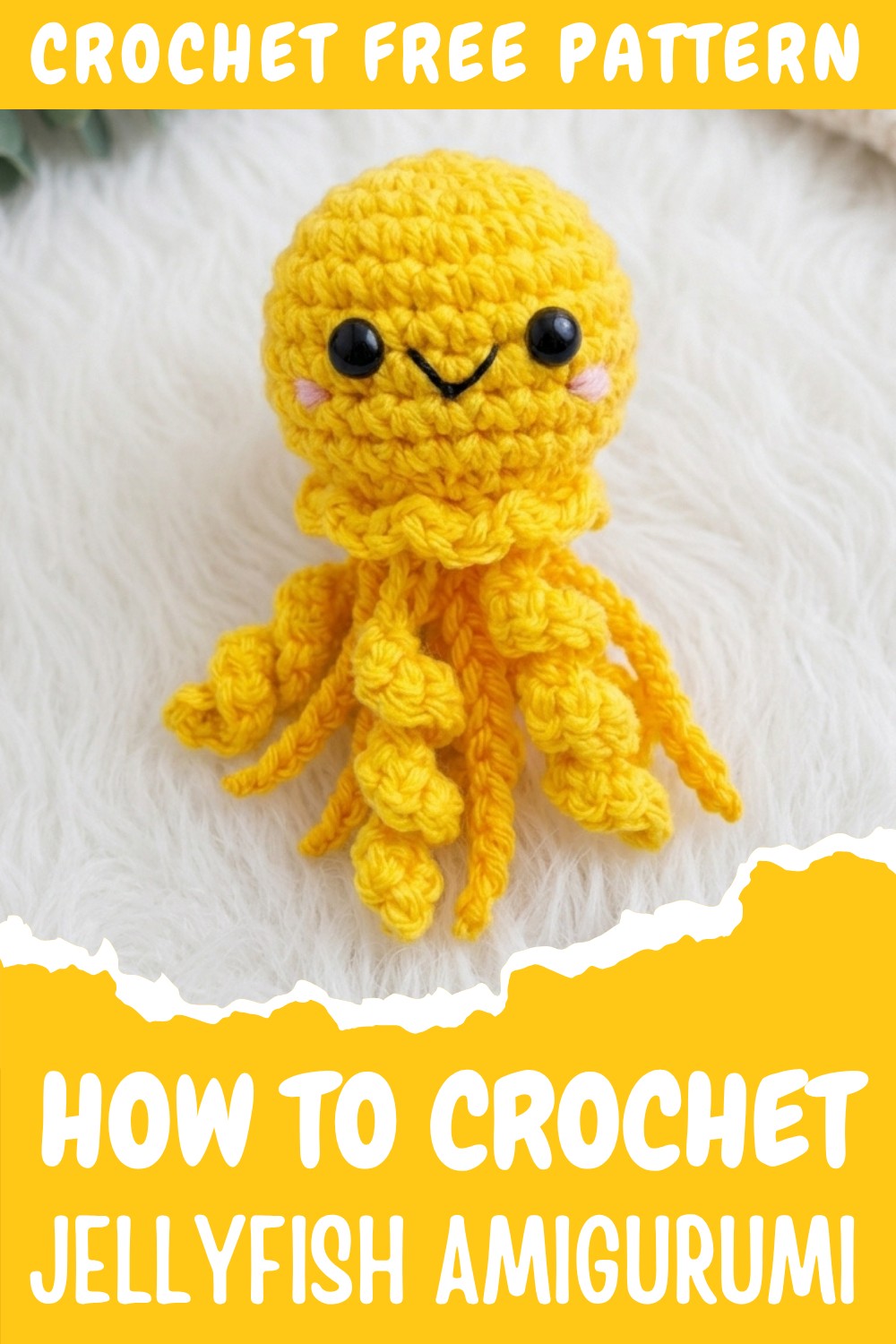 Crochet Jellyfish Amigurumi Pattern