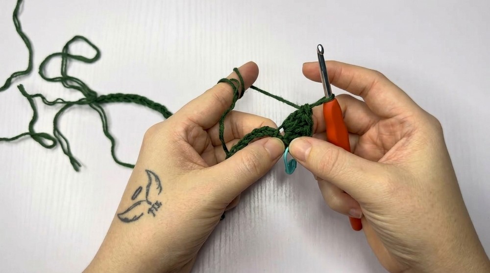 Crochet Mesh Bag Pattern 1