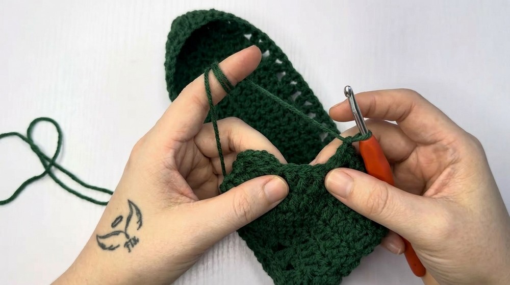 Crochet Mesh Bag Pattern 2