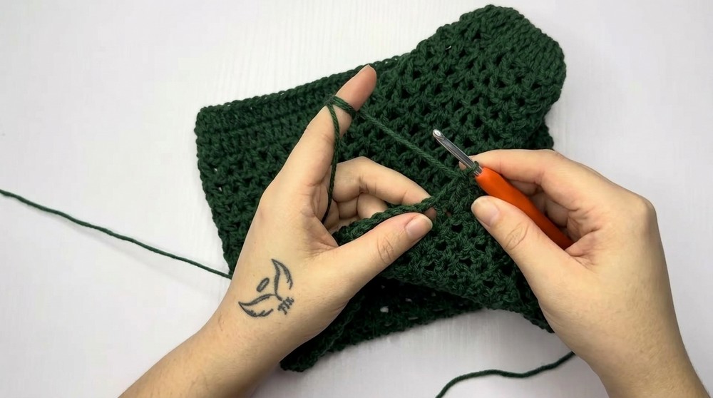 Crochet Mesh Bag Pattern 3