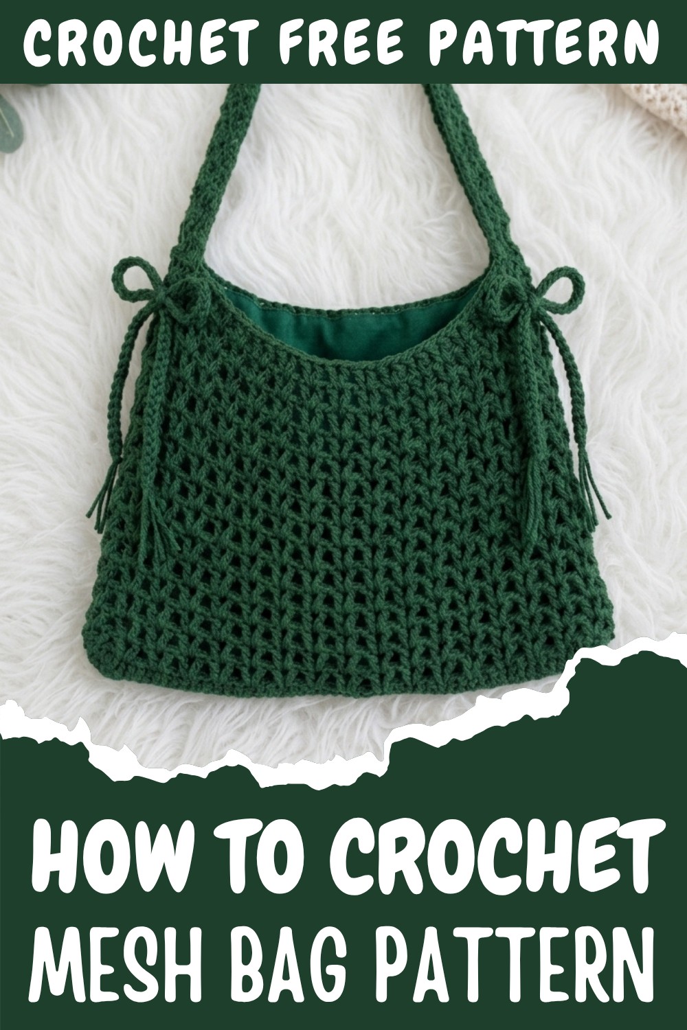 Crochet Mesh Bag Pattern