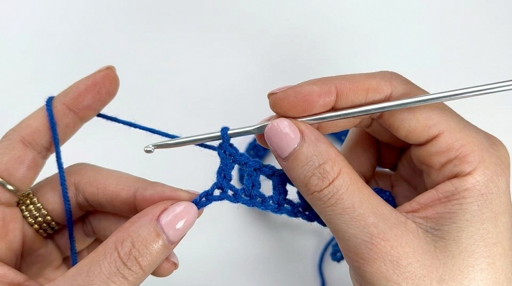 Crochet Mesh Shorts Pattern 1