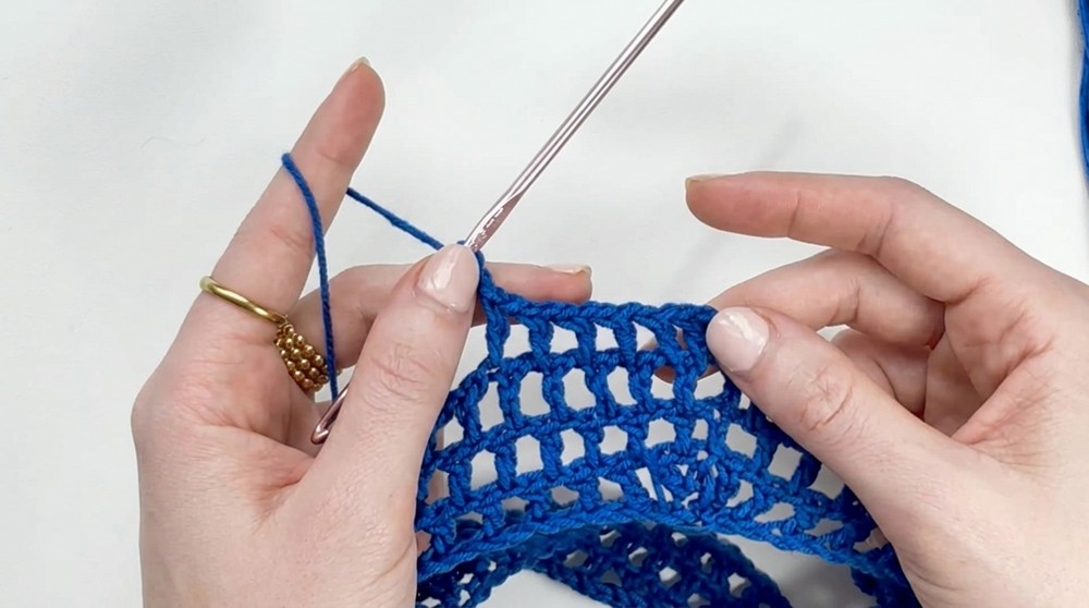 Crochet Mesh Shorts Pattern 2