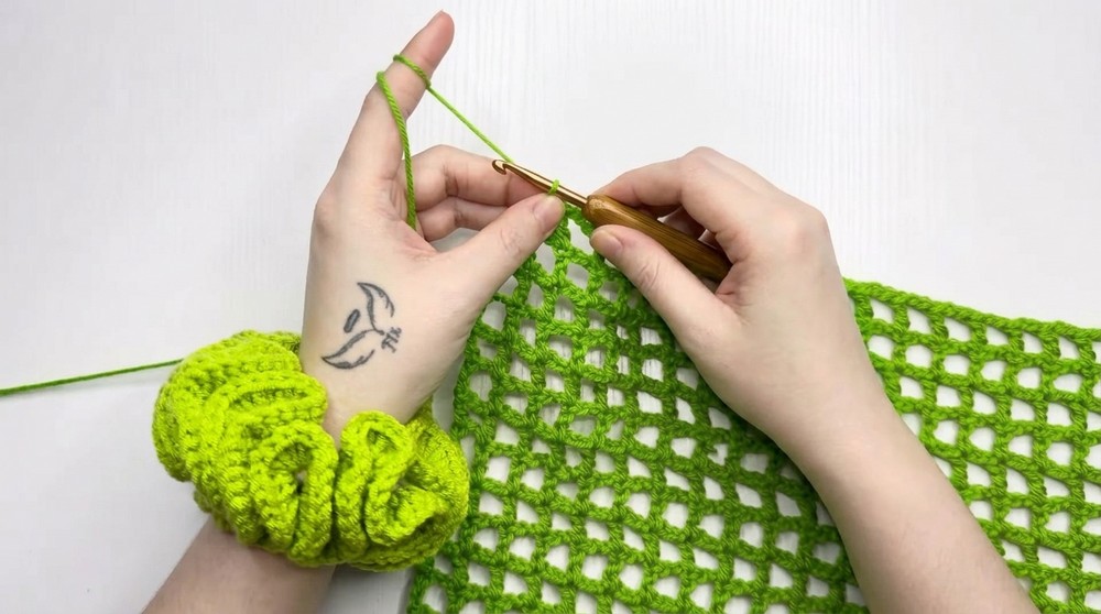 Crochet Mesh Top Pattern 2