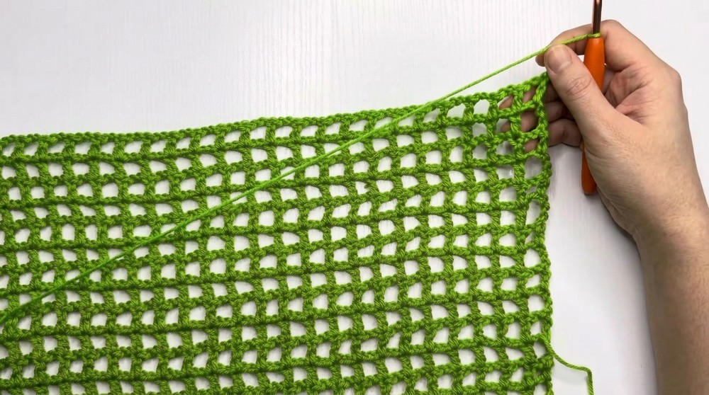 Crochet Mesh Top Pattern 3