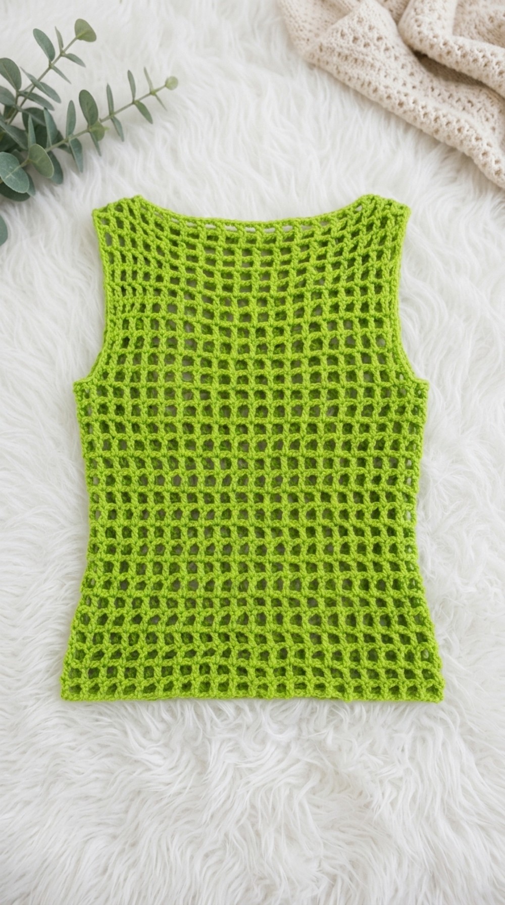 Crochet Mesh Top Pattern 5