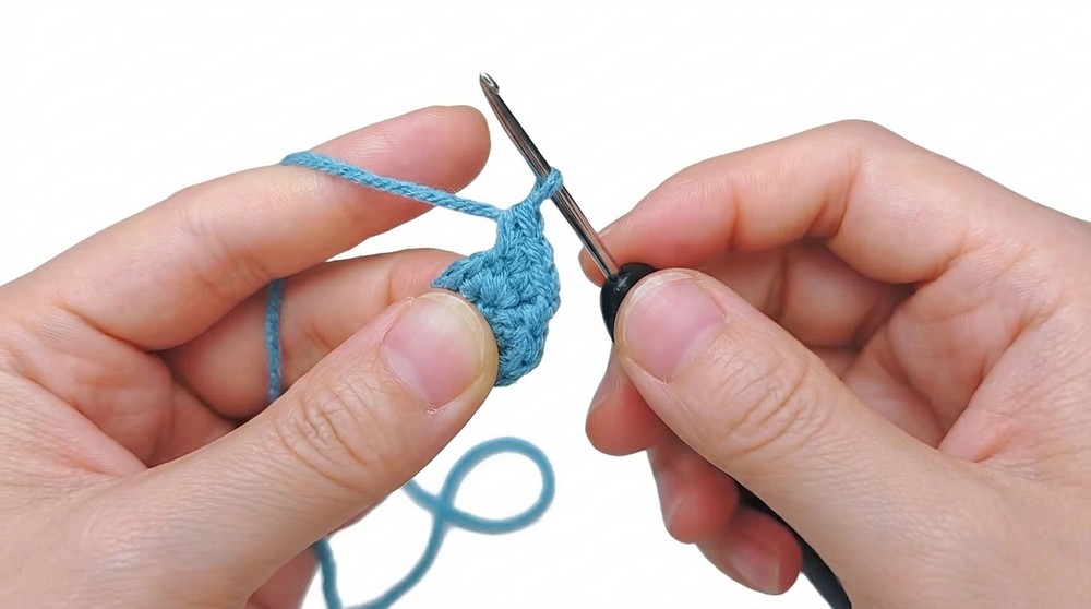 Crochet Mini Shovel Pattern 1