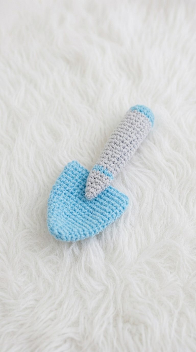 Crochet Mini Shovel Pattern 5