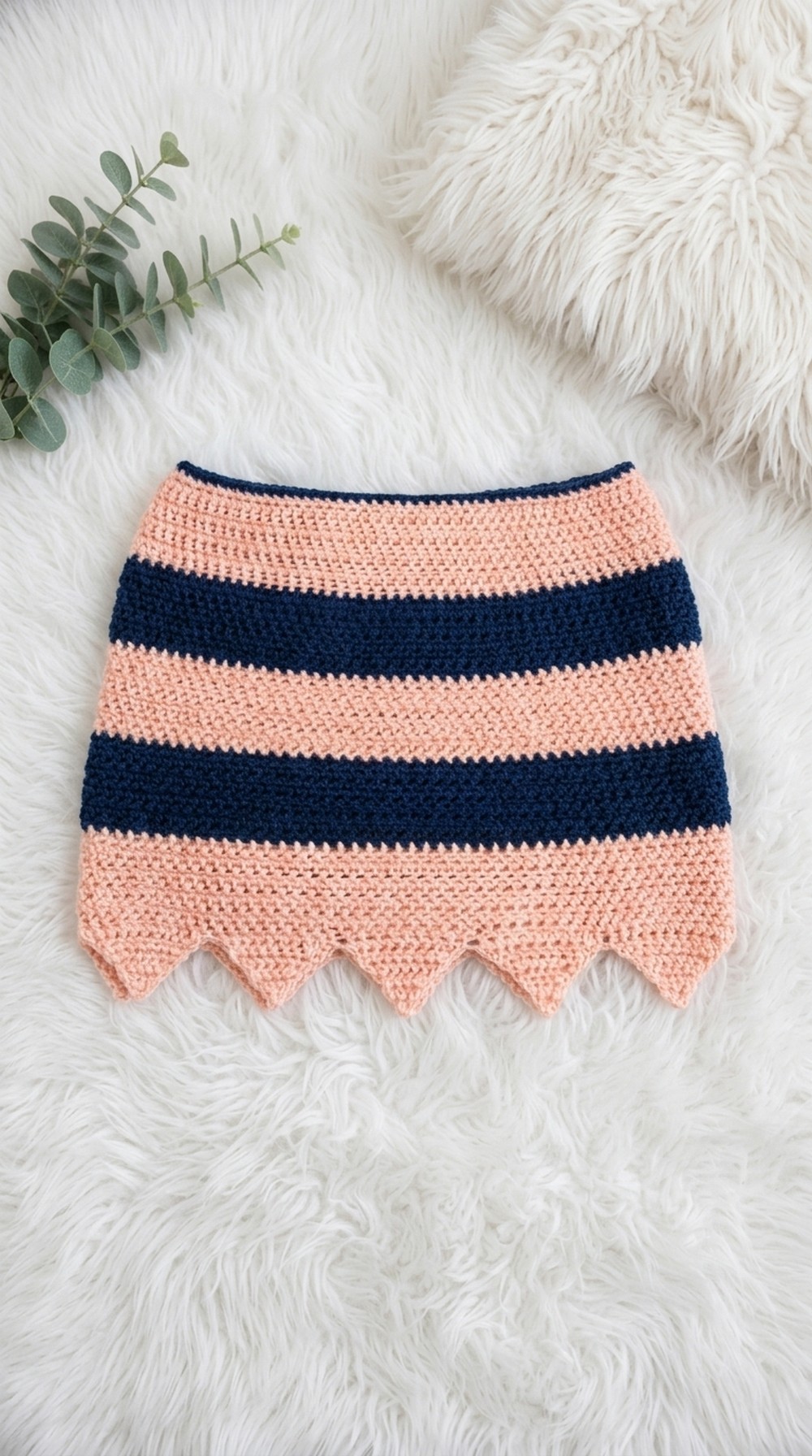 Crochet Mini Skirt Pattern 5