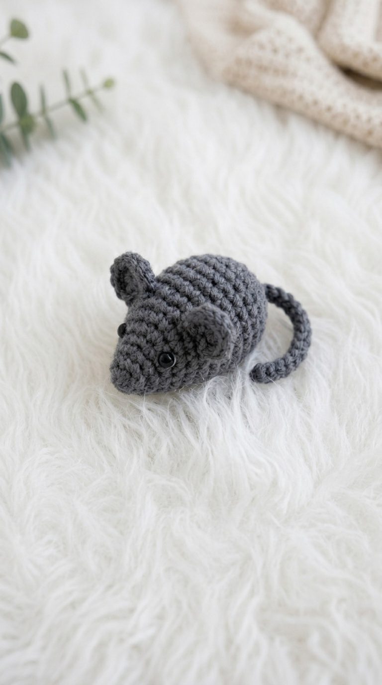 Crochet Mouse Amigurumi Pattern 5