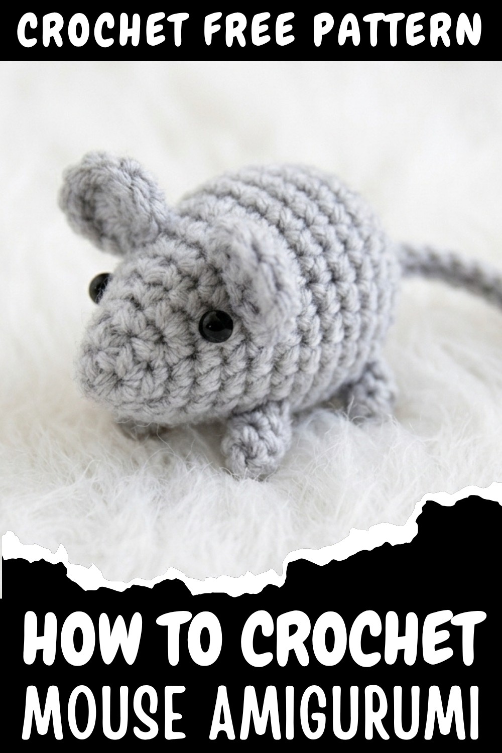 Crochet Mouse Amigurumi Pattern