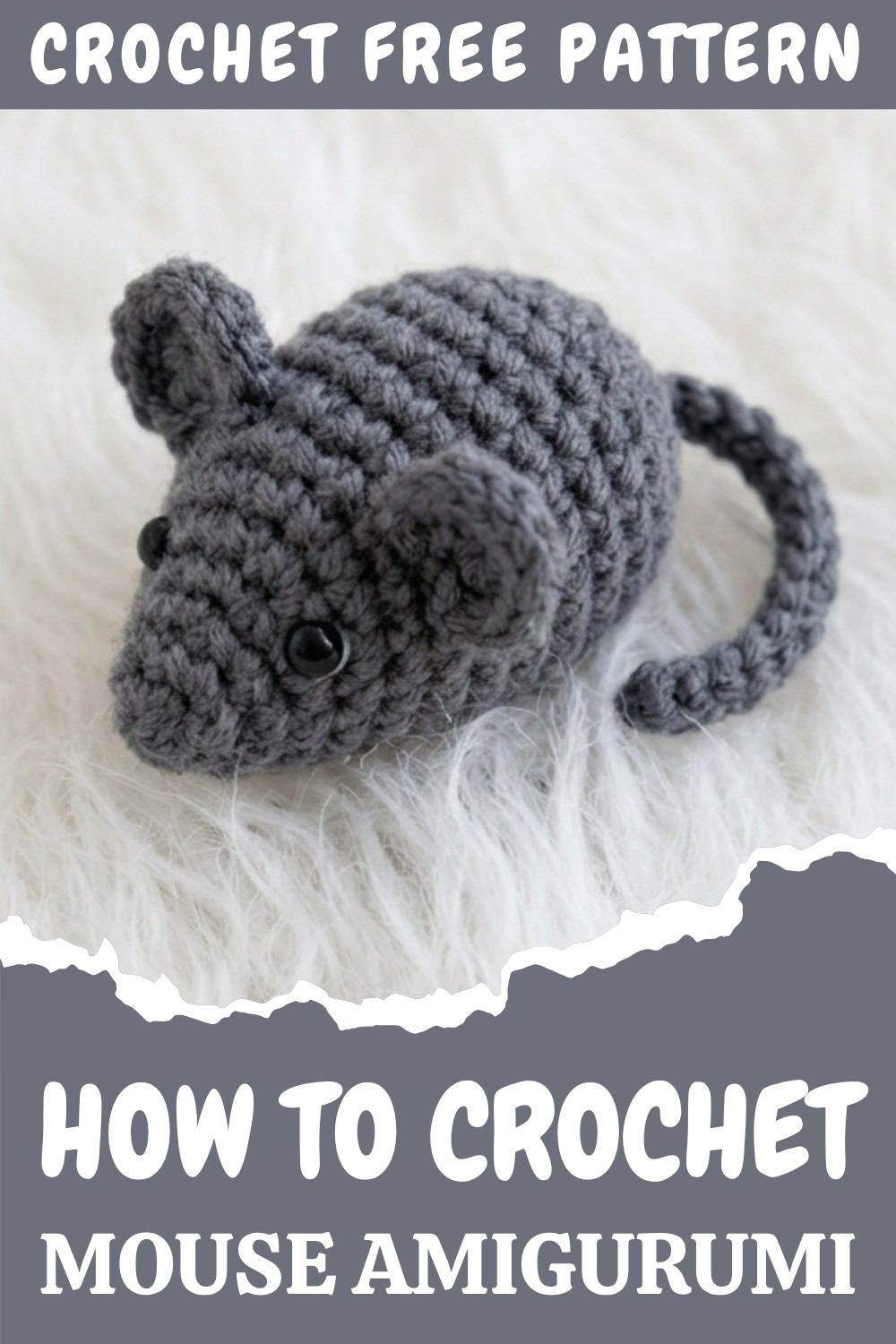 Crochet Mouse Amigurumi Pattern