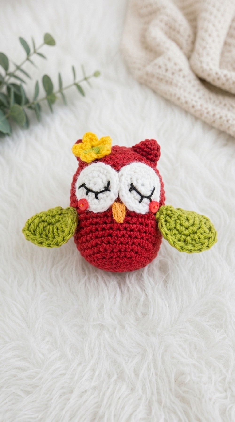 Crochet Owl Amigurumi Pattern 5