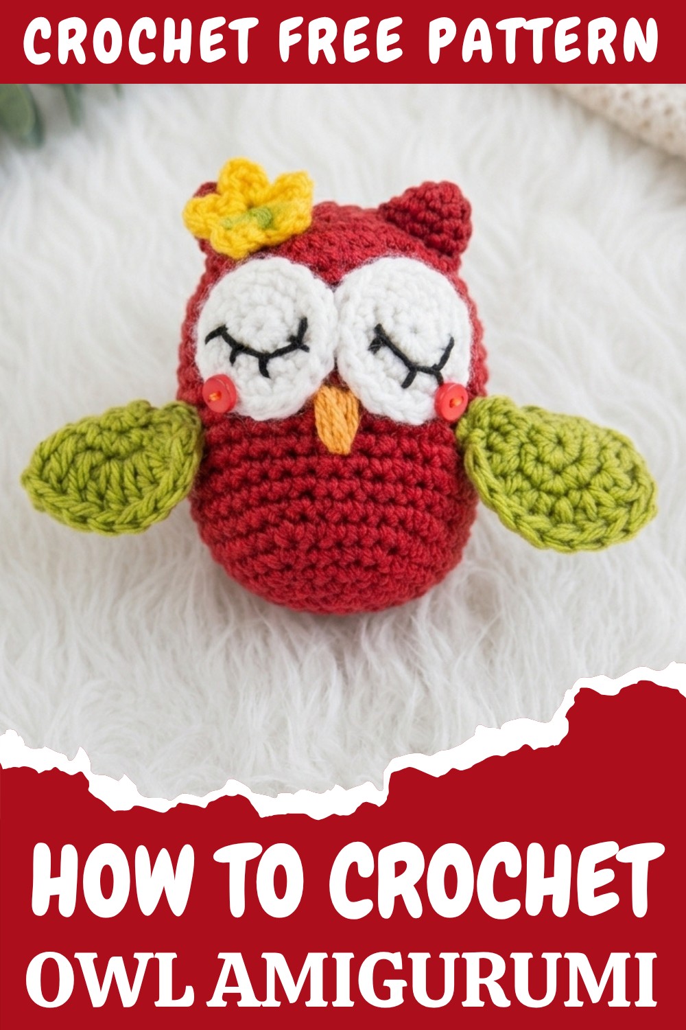 Crochet Owl Amigurumi Pattern