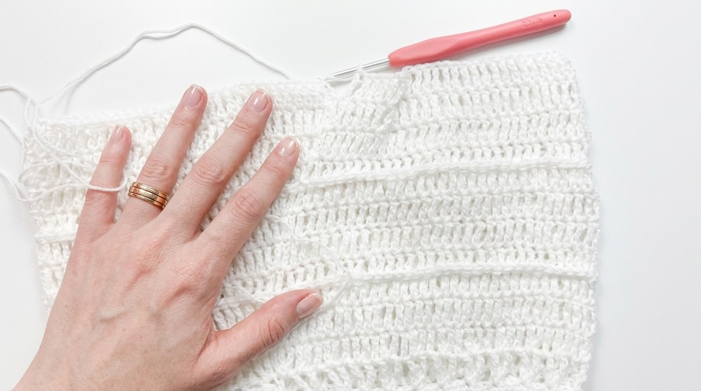 Crochet Ruffle Baby Skirt Pattern 2
