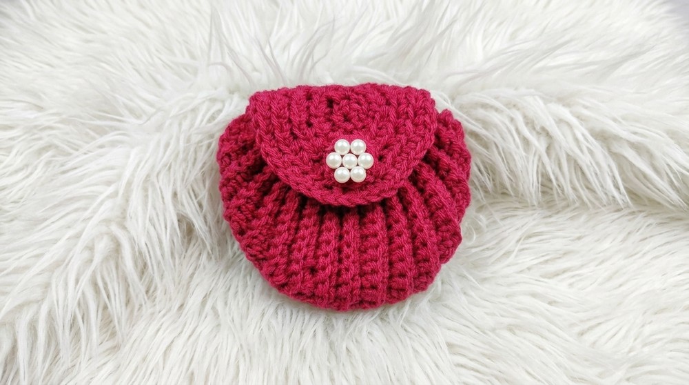 Crochet Seashell Purse Pattern 4