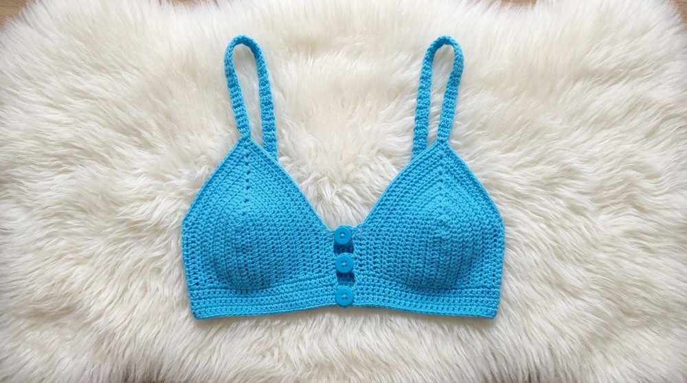 Crochet Sports Bralette Pattern 4