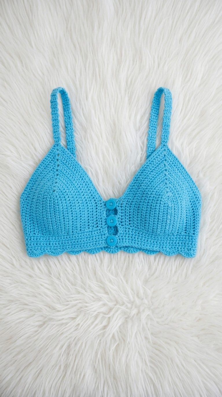 Crochet Sports Bralette Pattern 5