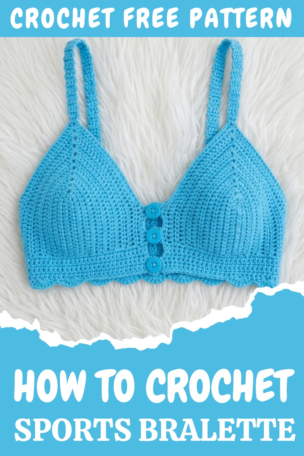 Crochet Sports Bralette Pattern