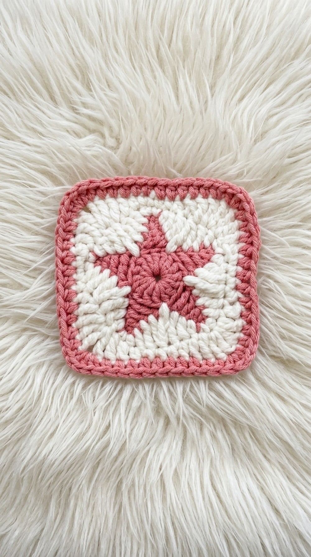 Crochet Star Granny Square Pattern 5