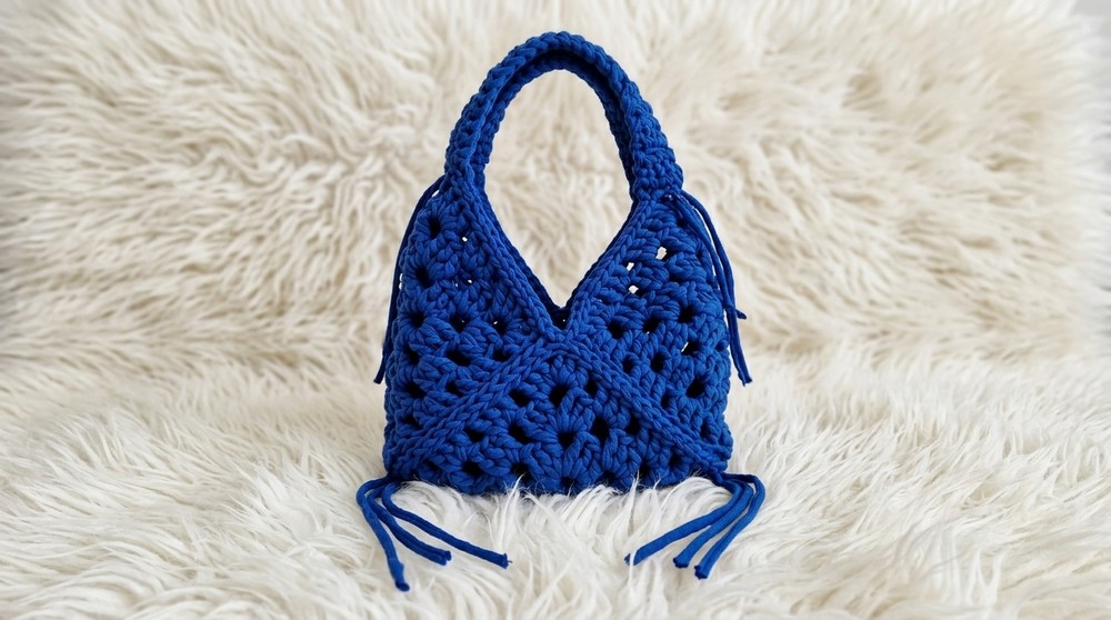 Crochet T Shirt Yarn Bag Pattern 4