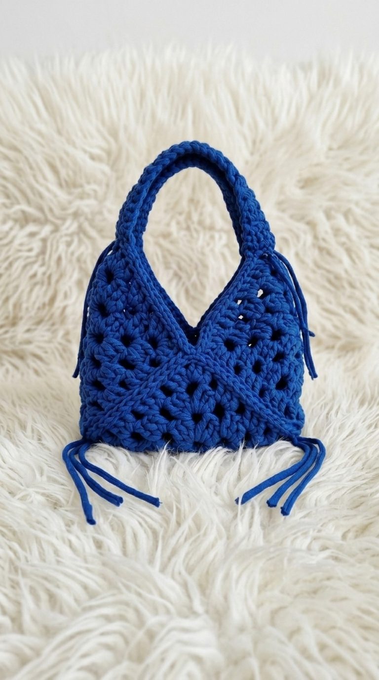 Crochet T Shirt Yarn Bag Pattern 5