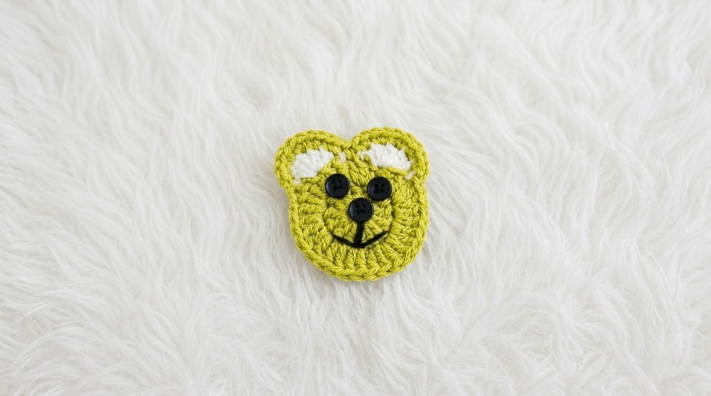 Crochet Teddy Bear Sticker Pattern 4