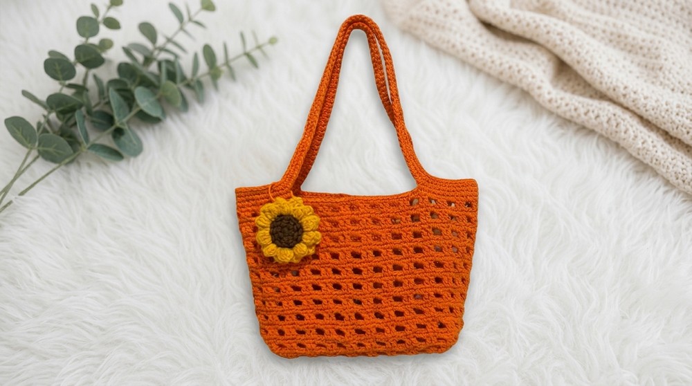 Crochet Tote Bag Pattern 4