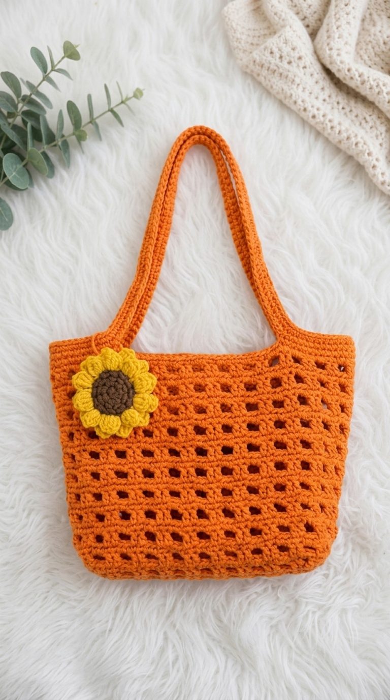 Crochet Tote Bag Pattern 5