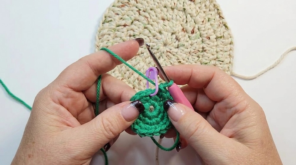 Crochet Turtle Coaster Pattern 1