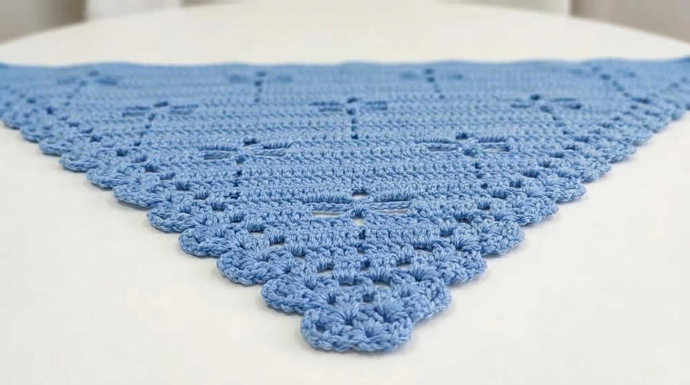 Easy Crochet Summer Bandana Pattern Free 7