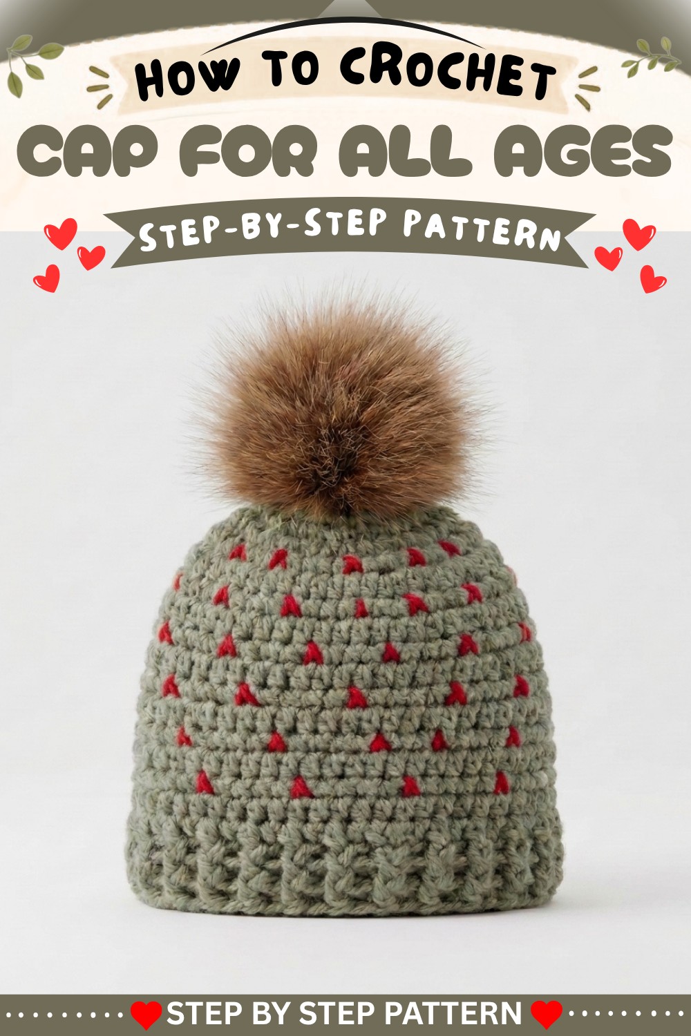 An easy and simple crocheted cap for all ages 8