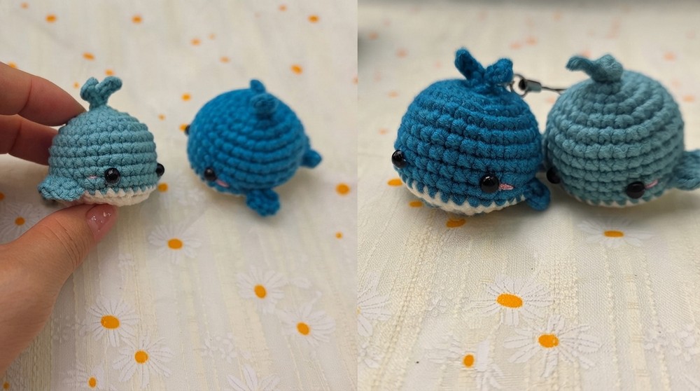 Crochet Amigurumi Whale Easy Tiny Cute Whale Tutorial for Beginners (2)