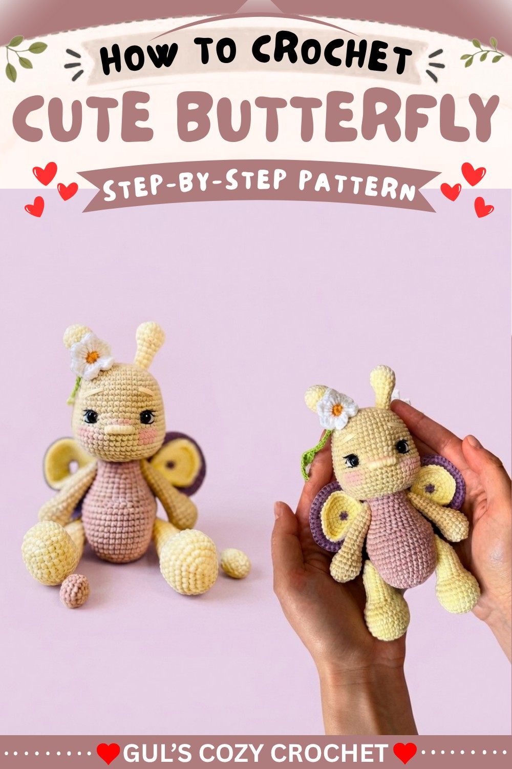 Crochet Butterfly Amigurumi Tutorial 12