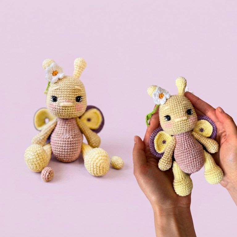 Crochet Butterfly Amigurumi Tutorial 13
