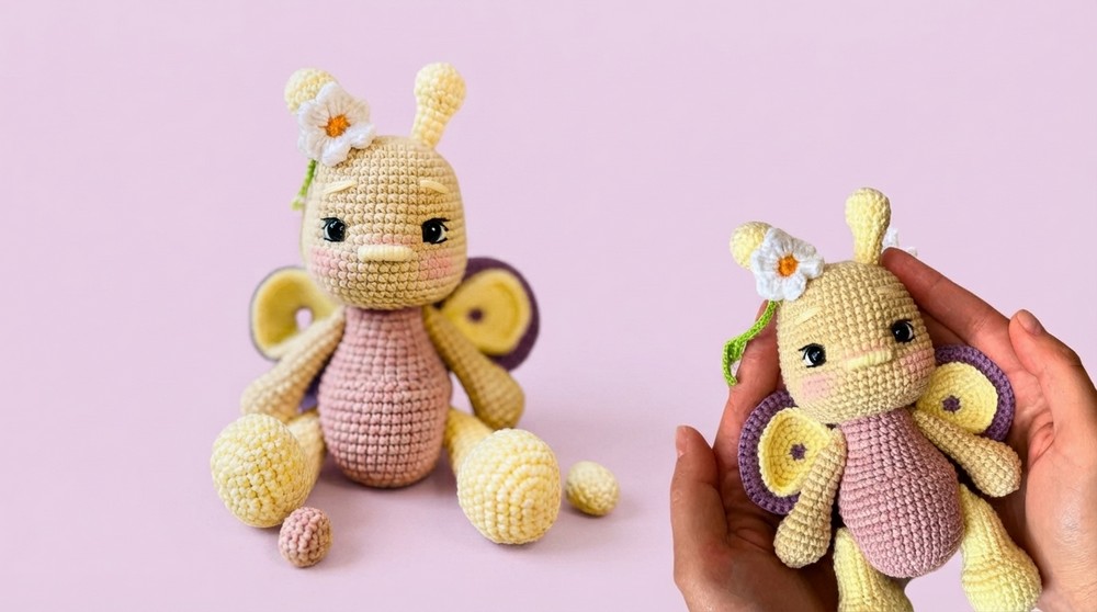 Crochet Butterfly Amigurumi Tutorial 2