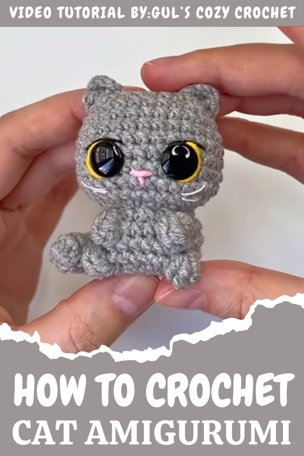 Crochet Cat Amigurumi Pattern