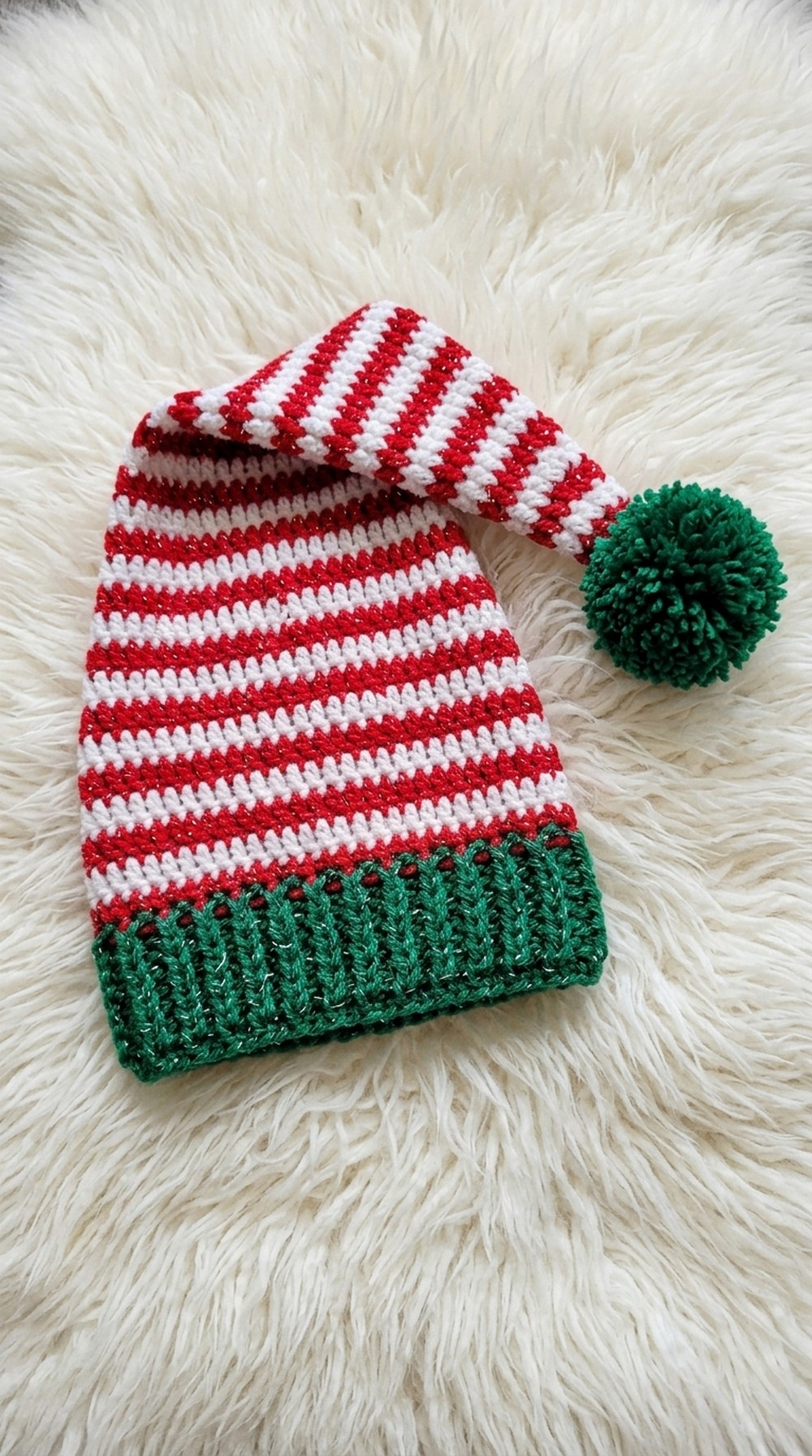 Crochet Christmas Hat Pattern 5
