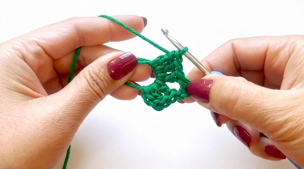 Crochet Christmas Star Pattern 1